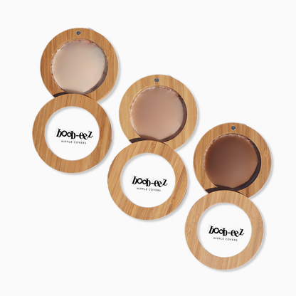 Nipple Covers + Bamboo Compact