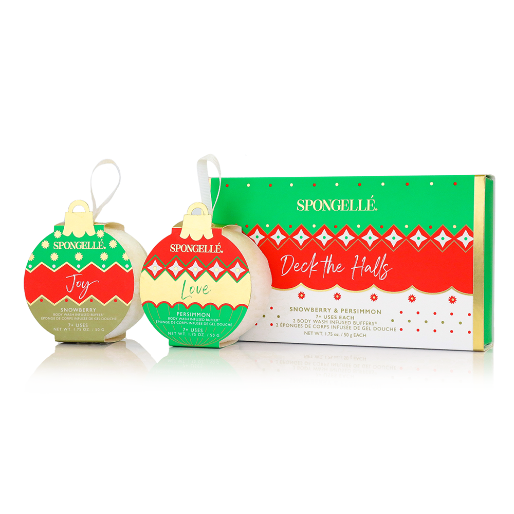 Deck the Halls Holiday Ornament Gift Set Christmas Stocking