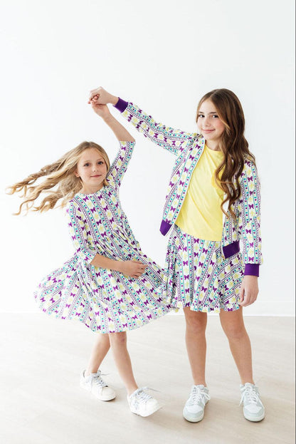 Mardi Gras Satin Jacket